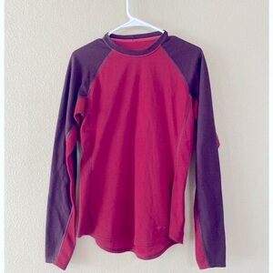 REI midweight base layer performance pink purple women's size x-small